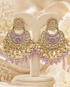 Nayra Chandbali Earrings - Multiple Colors